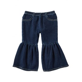 Wrangler Baby Girl's Flare Jean, Lacey, 0-3 Months