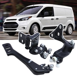 KK3Z-1525028-E KK3Z-1525028-AA BK3Z1525028G Right Side Sliding Door Hinge Roller Upper Middle Lower Set Compatible with 2015 2016 2017 2018 2019 Transit Model