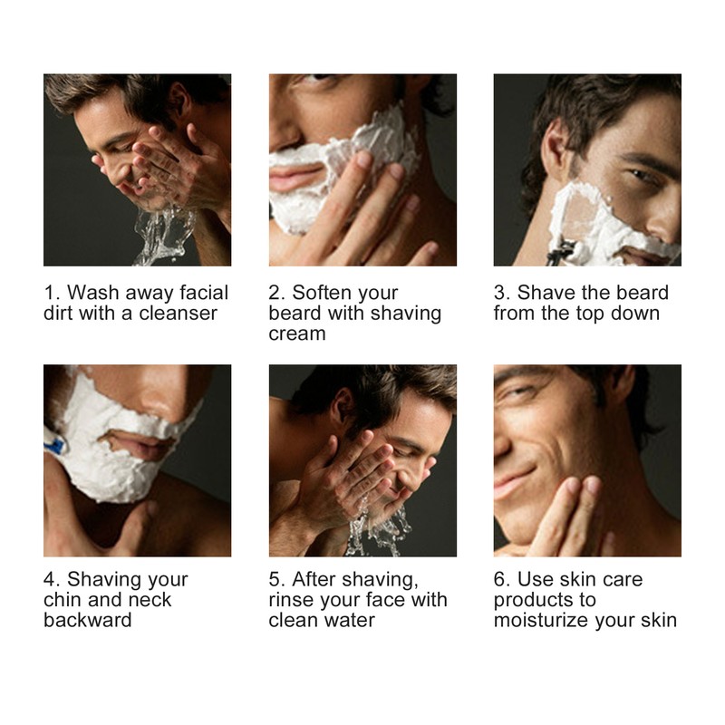 Shaving Razor Vintage Style Safe Accurate Double Edge Ergonomic Design