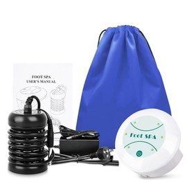 LEQUA 르쿠아그 이온 족욕 디톡스 기계, 휴대용 가정용 뷰티 살롱용 클렌징 스파(휴대용 가방) Lecuagua Ion Foot Detox Machine, Portable Home Use Beauty Salon Cleansing Spa (with Carrying Bag)