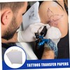 TEHAUX 20sheets Tattoo Transfer Paper for Body Art Heat Transfer