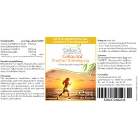 Cellavita l Bone & Movement (EAW) Eggshell Membrane | Field Horsetail Extract | Frankincense Extract - 3 Month Supply - 180 Capsules