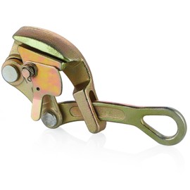 Sanbege 2T Wire Grip, Cable Gripper Puller, Steel Rope Jaw Pulling Tool for Zip Line, Barbwire, Dock Cable, Rope (5/32 Inch to 7/8 Inch)