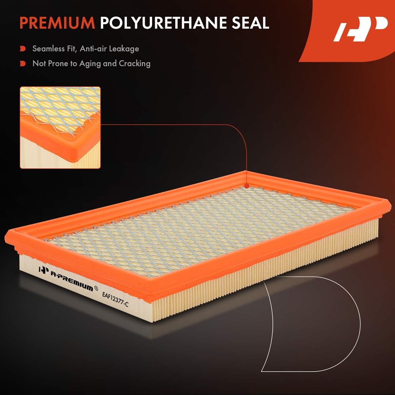 A-Premium 2-PC Engine & Cabin Air Filter with Activated Carbon