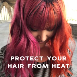 Keracolor Blowout Smoothing Cream for Hair, Color Preserving, Heat Protectant Styling Treatment, 6 Fl Oz