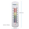Large 240mm Outdoor Thermometer for Garden - Can be used