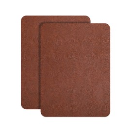 Sofa Leather Repair Patch Tape8.2x11 Inch2PCS Large Self Adhesive Leather Sofa, Car Seat, Leather Furniture, Vinyl Repair Patch Kit (8.2x11 Inch, Brown2.0)
