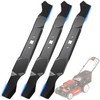 Eyoloty 942-0741A Replacement Lawn Mower Blades for 21" Troy Bilt/Craftsman