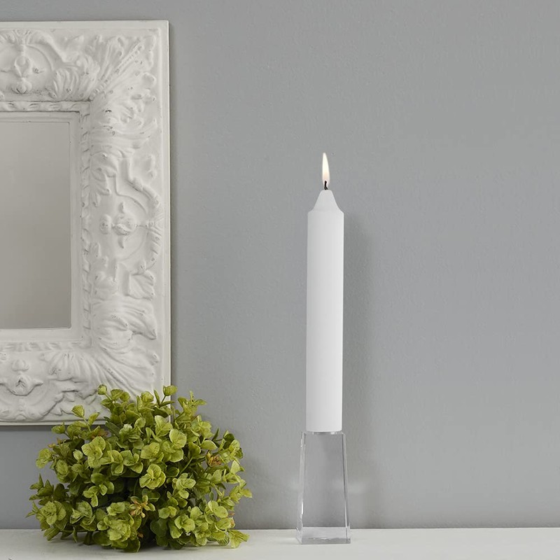 Root Candles 4-Count Unscented Dinner Dripless Beeswax Enhanced Smooth Collenette