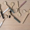Present Time Bamboo Salad Servers S