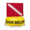 Trident Buoy Inflatable Flag-N-Float Diver Down Flag Float Marker