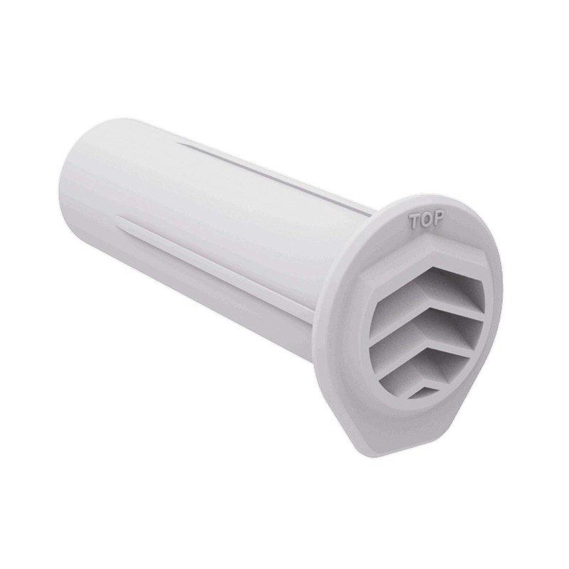 10 x White Drill Weep Vents Round Vent Cavity, Retaining