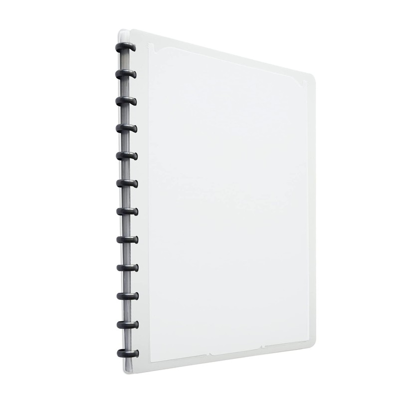 Elba 100205599 Plastic Ring Binder Polyvision A4 with Variozip Principle