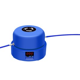 Jump Rope Machine Adjustable 1‑10 Speed Level Wireless Remote Control Motorized Skipping Rope Fitness Workout Equipment for Multi Person Blue Free Size
