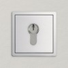 EVVA EPS Half Cylinder 31/10 | High-Quality Door Cylinder Lock