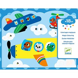 Djeco Magical Colour Hidden in the Sky (39061), Multi-Colour, M