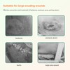 Sacrum Foam Dressing with Border - Silicone Adhesive 7"x7" Waterproof