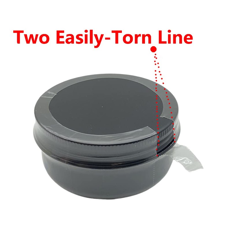 200Pcs Heat Shrink Wrap Film Shrink Seal Bands for 30g