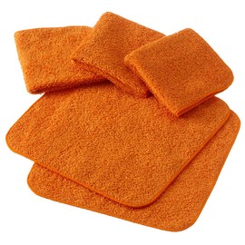 Hotel Handkerchief, Set of 5, Handkerchief Towel, Made in Japan, Senshu Towel (Approx. 7.9 x 7.9 inches (20 x 20 cm), Off-White