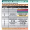 Universal Garage Door Opener Keypad Wireless Keypad Keyless Entry Compatible