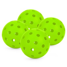 Noxgifix Pickleball Balls,Outdoor Pickleball Balls,40 Holes Pickleball Accessories with Convenient Mesh Bag,High Visibility,High Bounce True Flight Balls for All Style Pickleball Paddles,Sport Outdoor