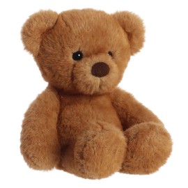 Aurora® Snuggly Softie Bear™ Stuffed Animal - Comforting Companion - Imaginative Play - Brown 9 Inches