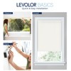 LEVOLOR Basics Cordless Fabric Roller Shade, Easy to Install Blackout