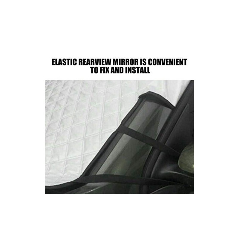 Windshield Snow Cover, Car Windshield Snow Ice Cover Magnets, 4