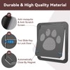 PETLESO Large Dog Door for Screen Door, Easy Install Lockable