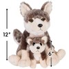 Rhode Island Novelty 12" AND 6" BIRTH OF LIFE WOLF