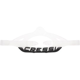 Cressi Mask Strap Professional Group [C] Clear/Black - Original Equipment Strap Dive and Snorkel Masks, Group [C] Clear/Black, One Size, Unisex