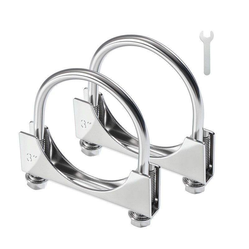 EVIL ENERGY 3" Heavy Duty U Bolt Exhaust Clamp, 3