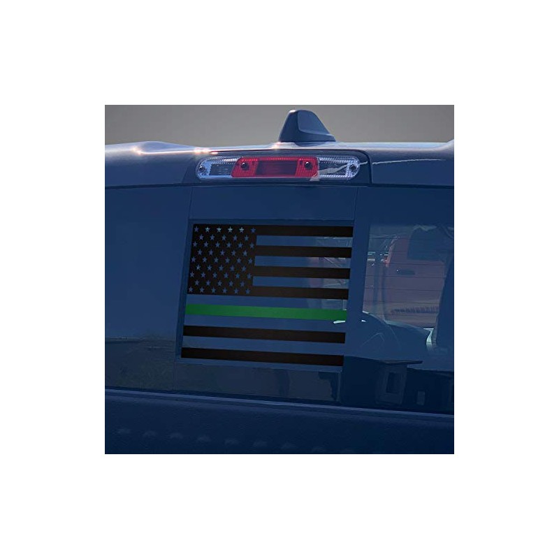 Factory Crafts Back Middle Window Rear Graphics Kit Vinyl Decal