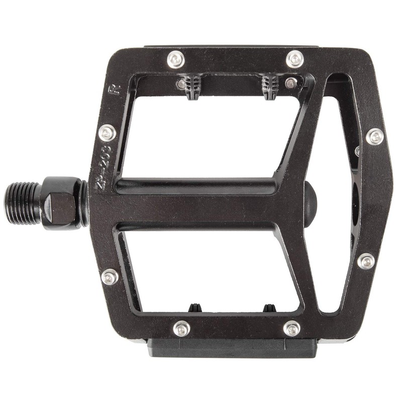 M-Wave Unisex Adult Steady Flat 3 Bicycle Pedal, Black, Tread