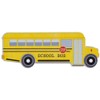 School Bus Painted Wood Shape for Arts and Crafts