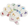 9 Piece Golf Headcover Iron Cover with Counts 9 Color