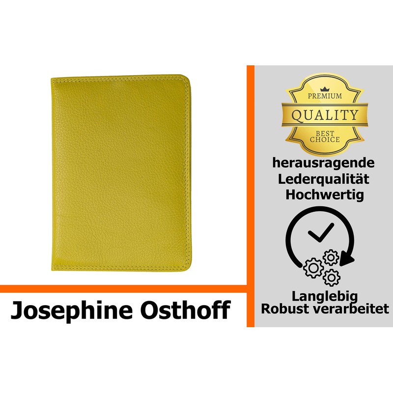 Josephine Osthoff Handtaschen-Manufaktur SOS Large Leather ID Holder DIN A6