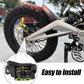 Front and Rear Disc Brake Pads for Surron Light Bee X/S, Segway X160 X260, Talaria Sting R MX3 MX4 Electric Dirt Bike Parts 2 Pack