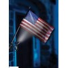Outdoor Flag Pole spot light Solar