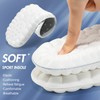 2 Pairs Memory Foam Insoles Shock Absorption Flexible Replacement Insoles