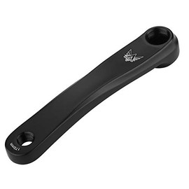 biela Bicicleta Izquierda, Brazos de manivela Izquierda, bielas Bici 170mm, Brazo de Bicicleta de montaña y Carretera, Manivela de aleación Negra Izquierda