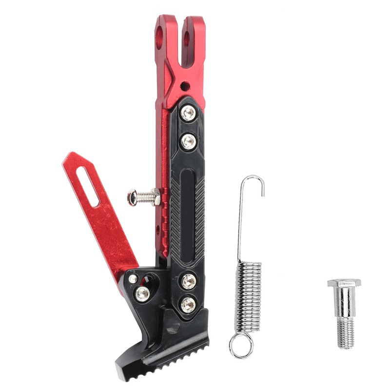 Motorcycle Frame Horizon Bracket Aluminum Alloy Adjustable Kickstand Side Stands