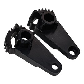YUCKMZ Control Lever Heating Air Conditioning Ventilation Regulator 2 Pieces Lever Compatible with Citroen Berlingo C4 MK2 B9 5E2222300 5E2222400