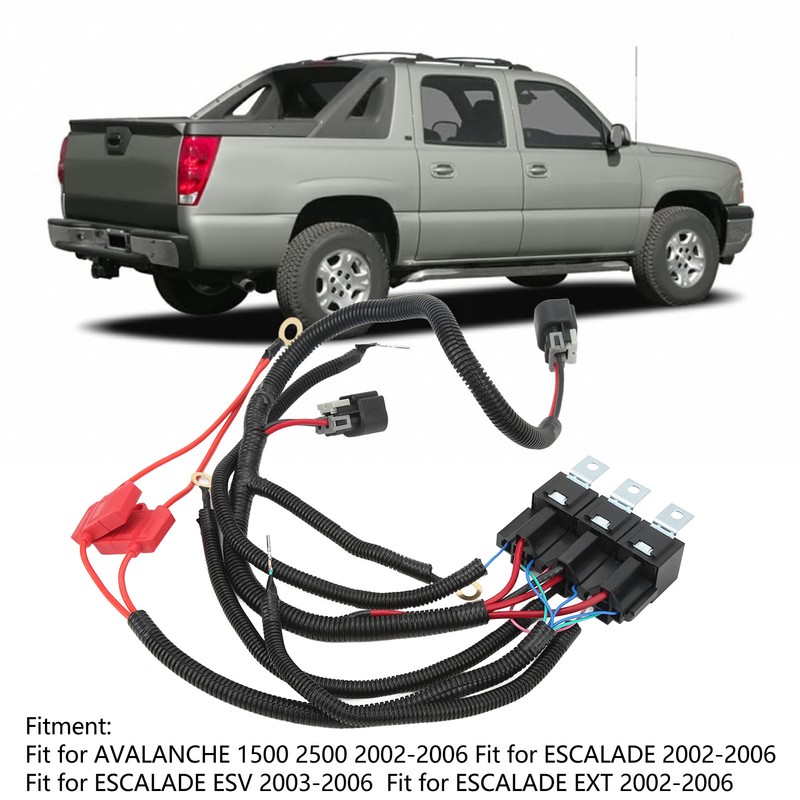 ECU Control Dual Electric Fan Upgrade Wiring Harness Stable Performance
