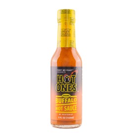 Hot Ones Buffalo Sauce, Mild Hot Sauce With Flavors of Cayenne Pepper Mash, Molasses & Smoked Paprika, Made With All Natural Ingredients, 5 fl oz Bottle (1-Pack)