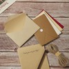 Tuhangcc Stationery Writing Paper and Envelopes Set with Jute Rope