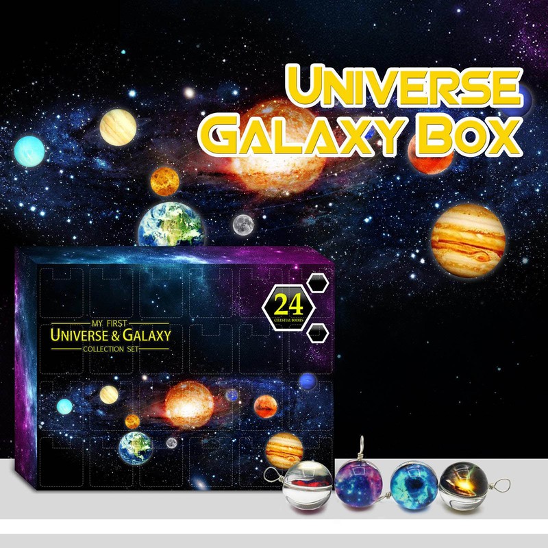 Universe Galaxy Advent Calendar 24 Days Christmas Advent Calendar Space