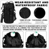 Lvjkes Bottle Holder Backpack, Bottle Holder Belt, Nylon Material with