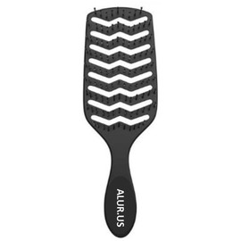 Vented Hair Brush Detangler | Hair Brush Detangler Brush for Wet Hair or Dry Hair | Curved Vent Brush for Blow Fast Drying | The Pro Vented Detangling Brush for All Hair Types