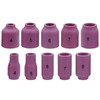 63PCS TIG Welding Torch Accessories kit Nozzle Collets Body Stubb